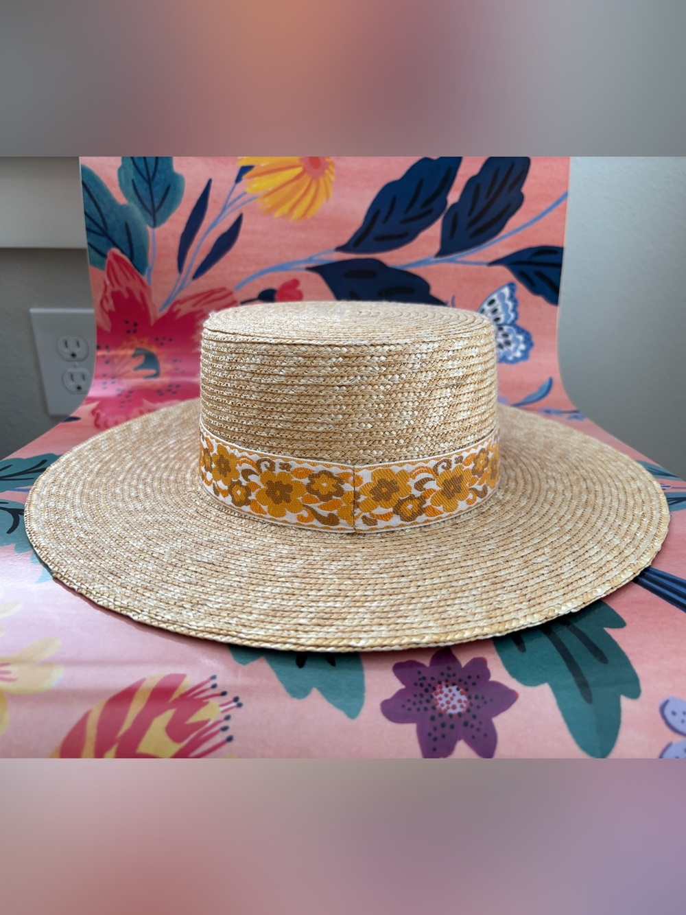 Lack of Color The Spencer Boater - Retro Marigold, S - Picture 8 of 15